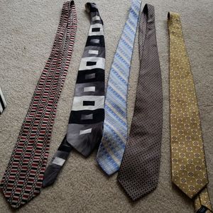 Bundle of Five Suit Ties